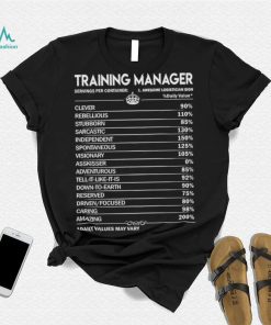 Training manager training manager factors shirt