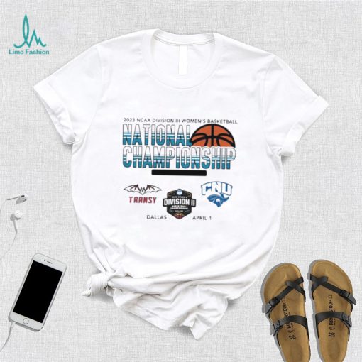 Transylvania Pioneers Vs Christopher Newport Captains Ncaa Division Iii Women’s Basketball National Championship 2023 Shirt