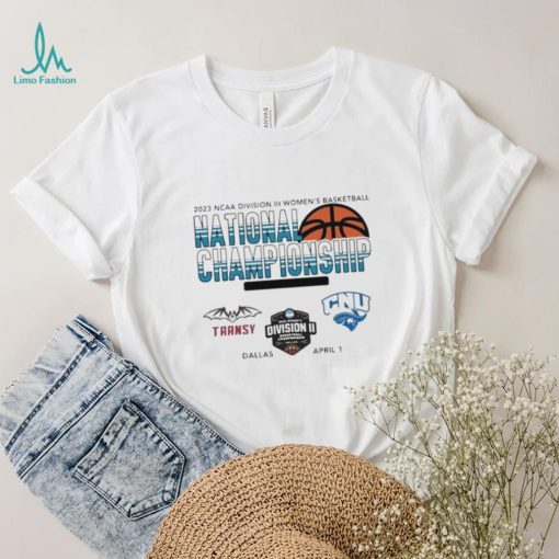 Transylvania Pioneers Vs Christopher Newport Captains Ncaa Division Iii Women’s Basketball National Championship 2023 Shirt