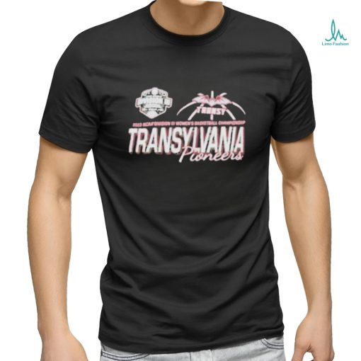 Transylvania pioneers 2023 ncaa Division III women’s basketball final championship t shirt