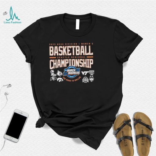 Trending Ncaa Di Women’s Basketball Seattle Regional 2023 Shirt