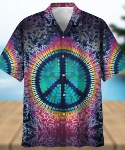 Trippy Peace Sign Colorful Amazing Design Unisex Hawaiian Shirt For Men And Women Dhc17063947