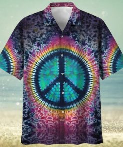 Trippy Peace Sign Colorful Amazing Design Unisex Hawaiian Shirt For Men And Women Dhc17063947