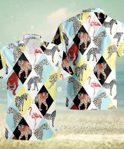 Tropical Animals And Bird Hawaiian Shirt Vacation Gift For Lover Animal