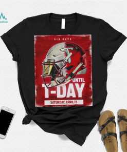 Troy Trojans Six Days until T Day Helmet shirt