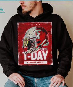 Troy Trojans Six Days until T Day Helmet shirt