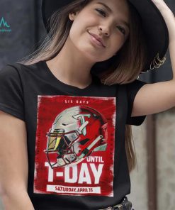 Troy Trojans Six Days until T Day Helmet shirt