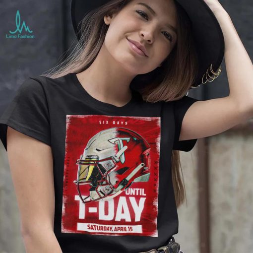 Troy Trojans Six Days until T Day Helmet shirt