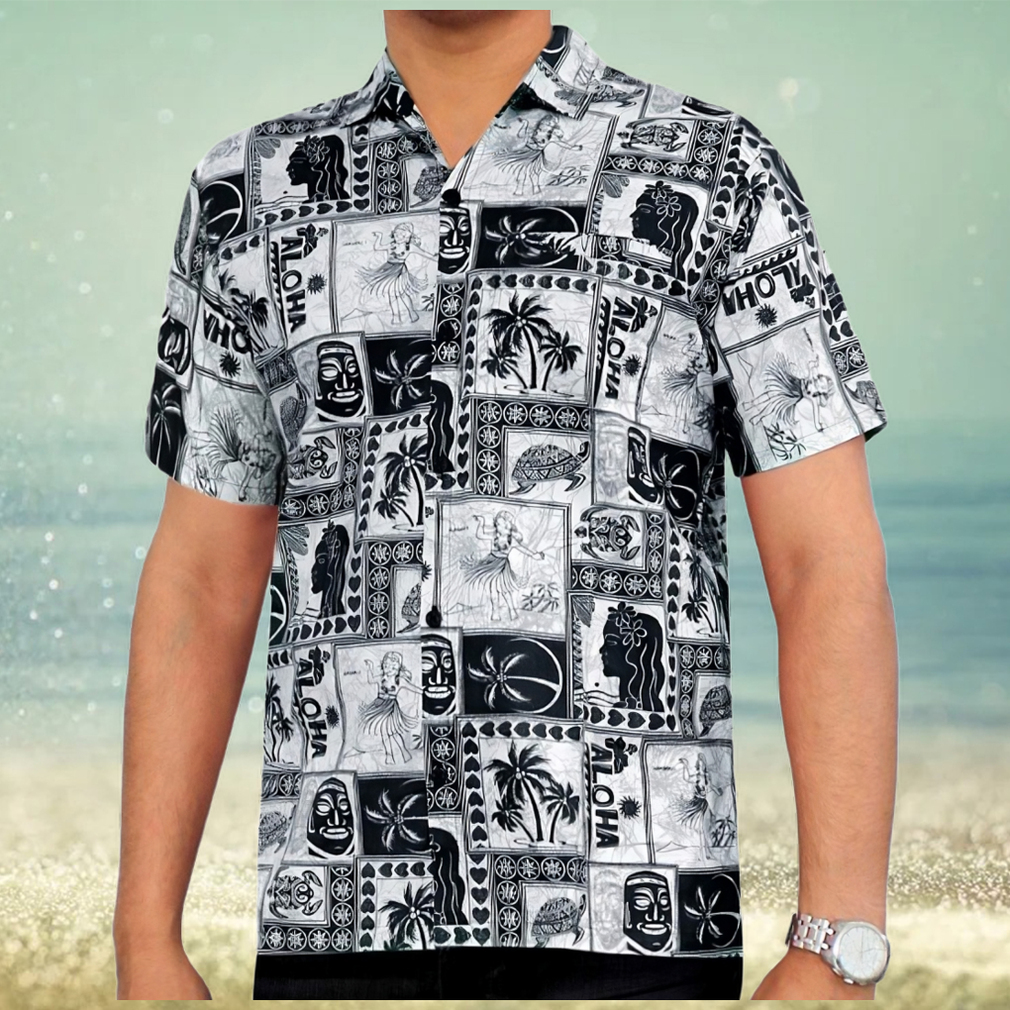 Turtle Black Awesome Design Hawaiian Shirt Turtle Black Awesome Design Hawaiian Shirt
