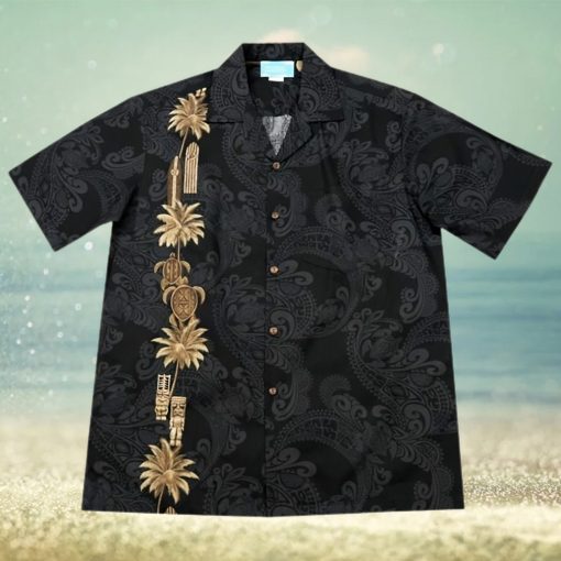 Turtles Black Unique Design Hawaiian Shirt