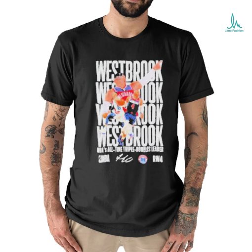 Typography Russell Westbrook Nba Basketball signature shirt