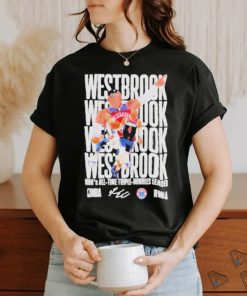 Typography Russell Westbrook Nba Basketball signature shirt