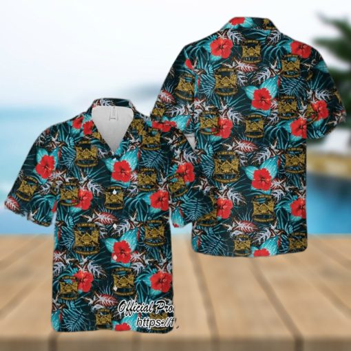 U.S. Army Diver Engineering Divers Aloha Hawaiian Shirt