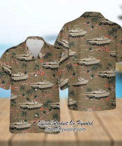 U.S. Army M1 Abrams Unisex Hawaiian Shirt