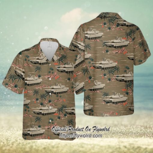 U.S. Army M1 Abrams Unisex Hawaiian Shirt