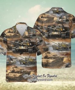 U.S. Army M60A1 Tank Hawaiian Shirt