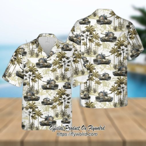 U.S. Army M60A1 Tank Unisex Hawaiian Shirt