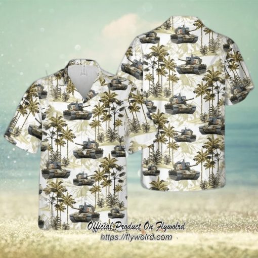 U.S. Army M60A1 Tank Unisex Hawaiian Shirt