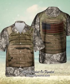 U.S. Army Tactical Vest Custom Hawaiian Shirt