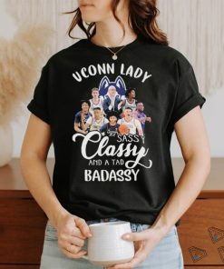 UConn Huskies Lady Sassy Classy And A Tad Badassy T Shirt