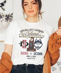 UConn Men’s Basketball National Championship Game Matchup shirt