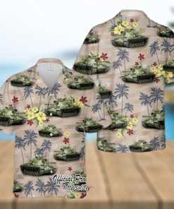 US Army M48A3 Patton Summer Hawaiian Shirt