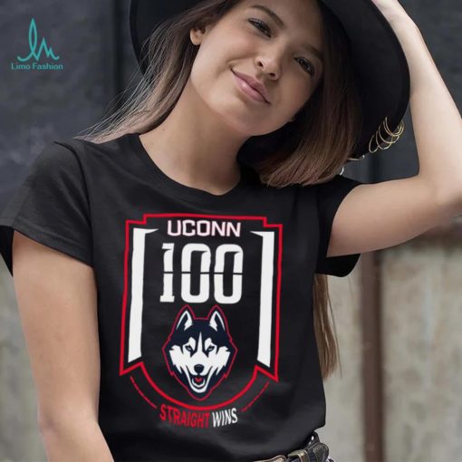 Uconn Huskies 100 Straight Wins NCAA National Champions Men’s Basketball 2023 shirt