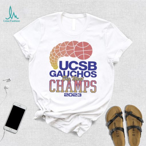 Ucsb gauchos big west champs 2023 shirt