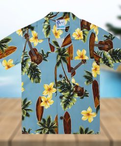 Ukulele Palms Multicolor Unique Design Hawaiian Shirt Dhc1806814