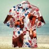 Unisex Flamingo Hawaiian Shirts For Independence Day