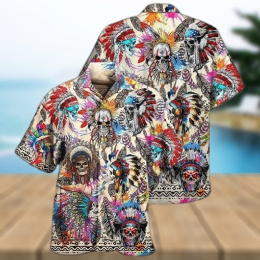 Unisex Native American Culture Revering Edition Hawaiian Shirt For Men