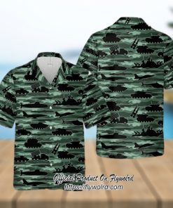 United States Army Equipment Hawaiian Shirt