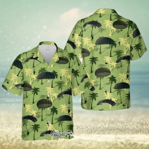 United States Army Paratroopers Hawaiian Shirt