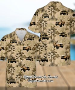 United States Army Vehicles Hawaiian Shirt