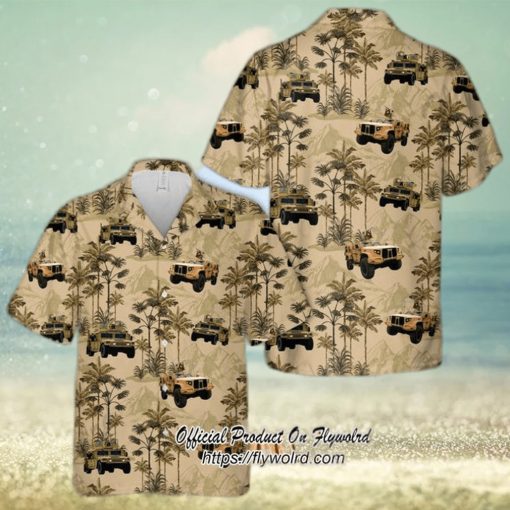 United States Army Vehicles Hawaiian Shirt