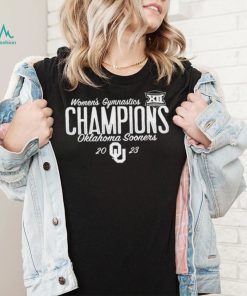 University Oklahoma Women’s Gymnastics 2023 Big 12 Champions shirt