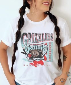 Vancouver Memphis Grizzlies Paint Brush NBA Crew shirt