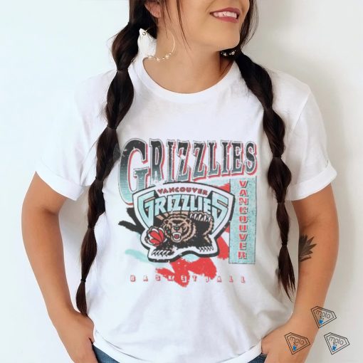 Vancouver Memphis Grizzlies Paint Brush NBA Crew shirt