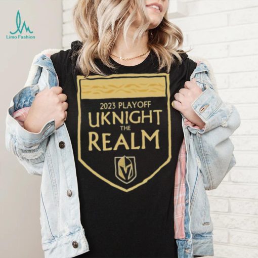 Vegas Golden Knights 2023 playoffs uknight the realm shirt
