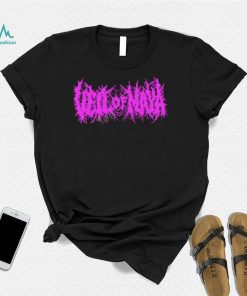 Veil Of Maya Death Metal (Pink) Black Long Sleeve T Shirt