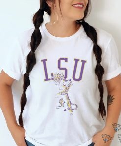 Vintage Lsu Dunking Tiger Basketball Shirt