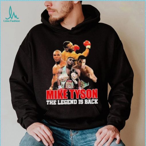 Vintage Mike Tyson The Legend Is Back T Shirt