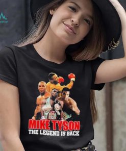 Vintage Mike Tyson The Legend Is Back T Shirt
