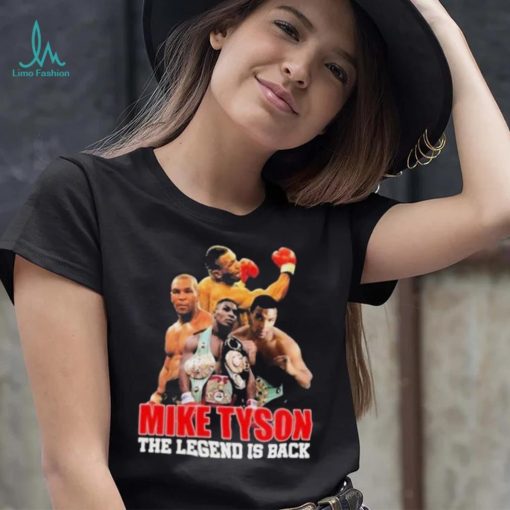 Vintage Mike Tyson The Legend Is Back T Shirt