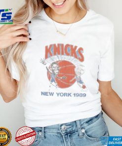 Vintage Patrick Ewing & Mark Jackson 1989 New York Knicks shirt