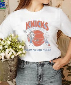 Vintage Patrick Ewing & Mark Jackson 1989 New York Knicks shirt