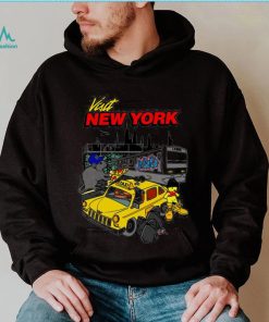 Visit New York cartoon art shirt