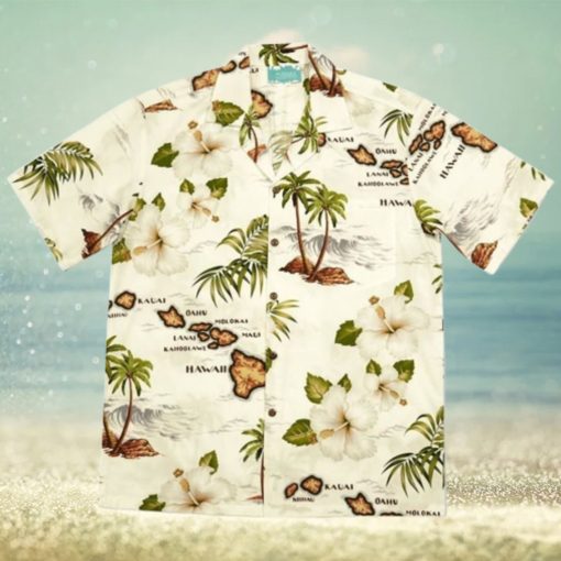Voyage Tan High Quality Hawaiian Shirt