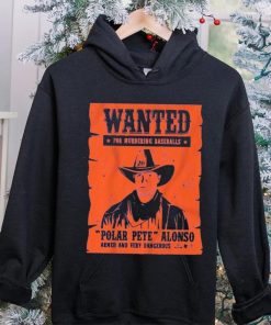 WANTED for murdering baseball polar PETE ALONSO shirt