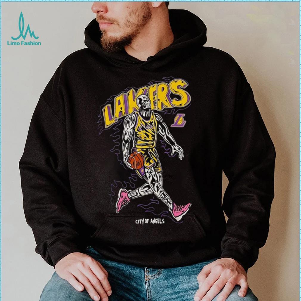 Warren Lotas x Los Angeles Lakers Basketball T Shirt - Limotees